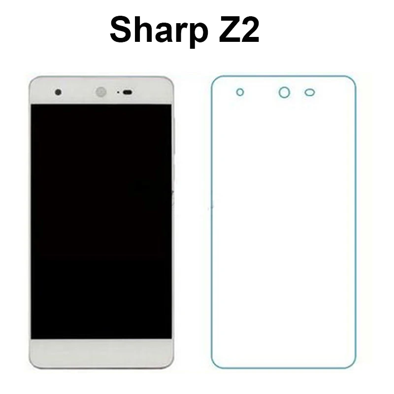 2 шт., закаленное стекло для Sharp Z2, чехол, Стекло 9 H, Взрывозащищенная защитная пленка, Защита экрана для Sharp Z2, пленка для мобильного телефона