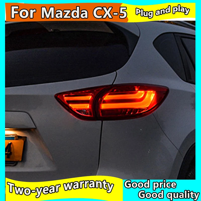 Автостайлинг для Mazda CX 5 задние фонари 2013 2018 светодиодный светодиодные DRL + стоп