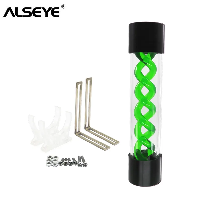 Резервуар для охлаждения воды ALSEYE DIY 255 мм G1/4 T virus резервуар игрового ПК (красный