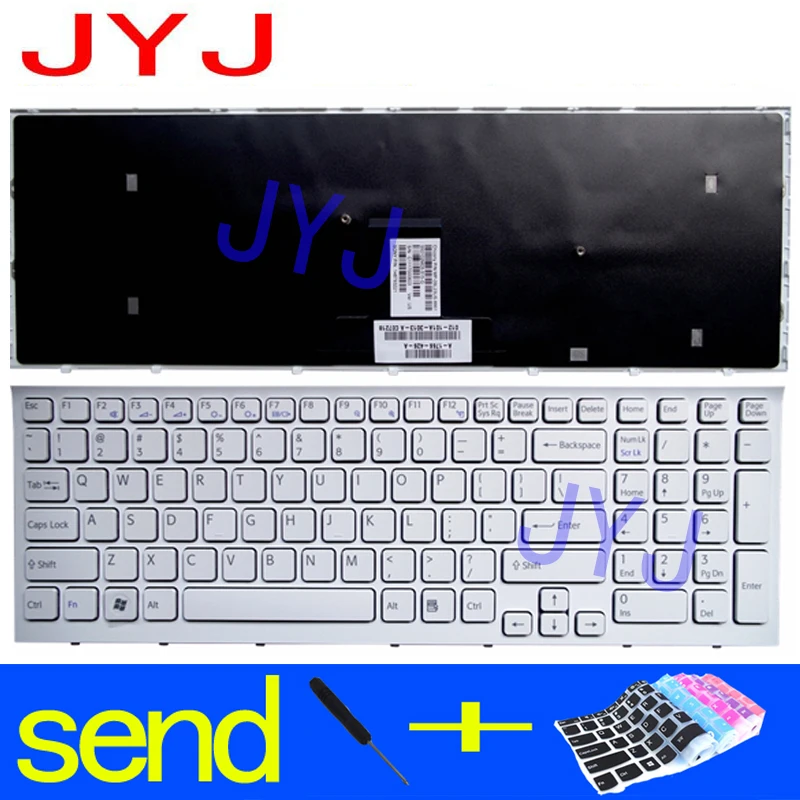 Клавиатура для ноутбука Sony vaio VPCEB36FG VPCEB4J1R VPC EB1E9R EB VPCEB pcg 71211v отправить прозрачная