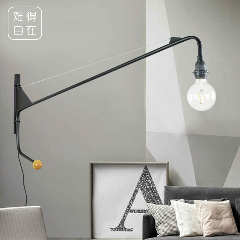 Винтажный американский кантри настенный светильник лофт дизайнерский