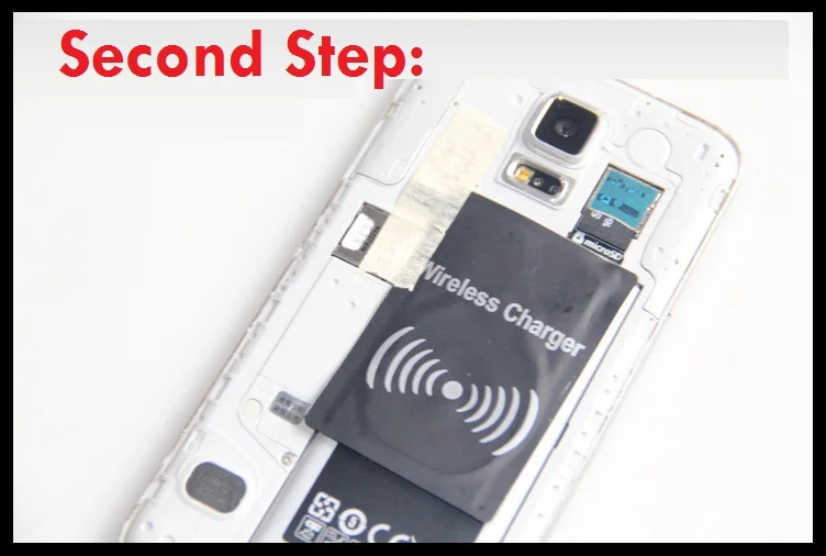 Android QI Беспроводное зарядное устройство адаптер приемник Pad для Samsung Galaxy Note 2 3 4 S3 S4