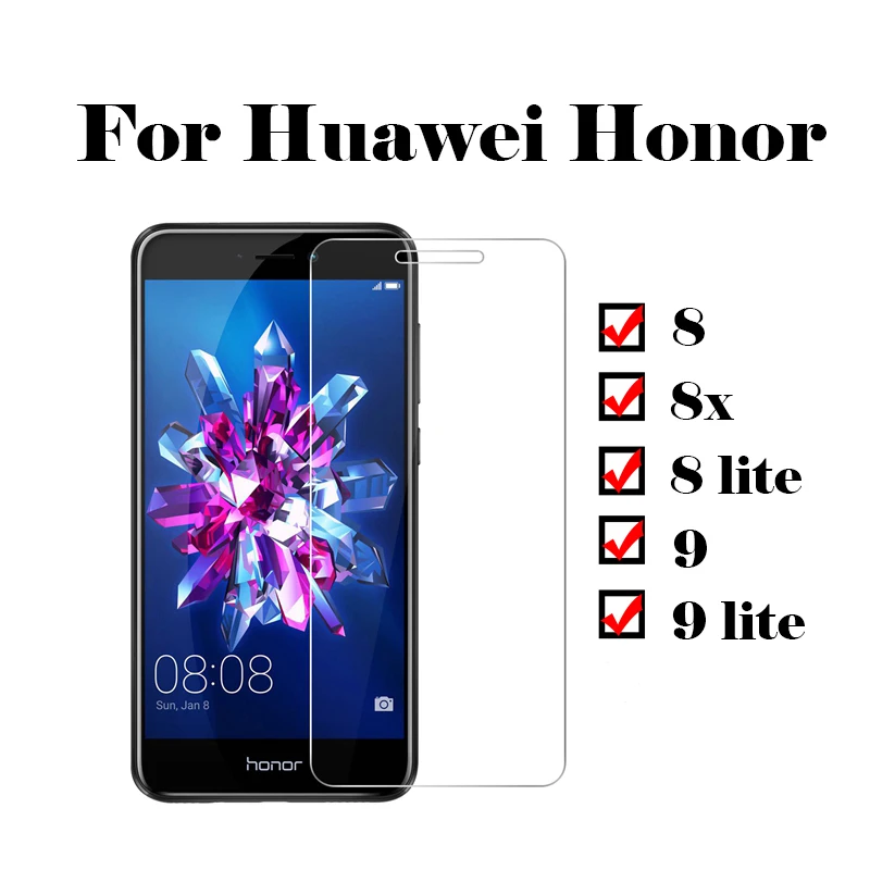 Для Huawei honor 9 Lite защита экрана на huawey homor honnor 8 X 8X light vetro view закаленное стекло