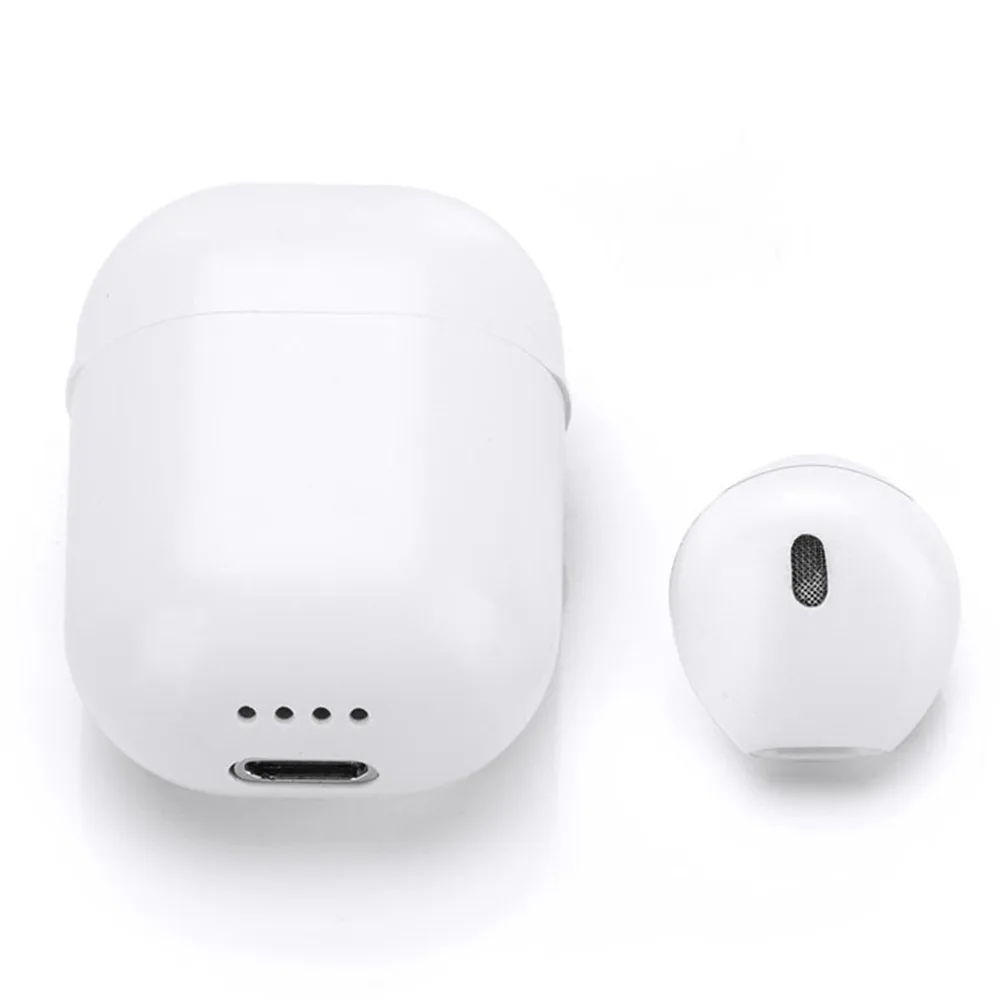 Modoson ip8 наушники-вкладыши TWS с Беспроводной Bluetooth гарнитура Портативный наушники мини стерео микрофон зарядное устройство для наушников коробка чехол для ПК телефона Pad