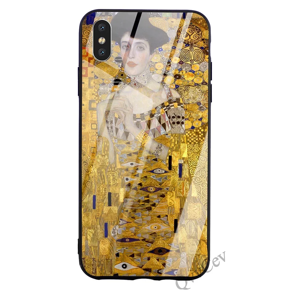 K0524708 Противоударный чехол Kiss by Gustav Klimt чехол из закаленного стекла для телефона для iPhone Xs Max 11 pro чехол X 6 6S XR 8 Plus 7 5S 5 SE - Цвет: K0524708