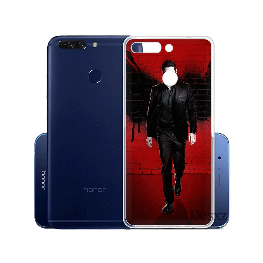 Чехол для телефона Lucifer Tv Series Poster Huawei Y5 Y6 Y7 II 2017 2018 Prime защитная