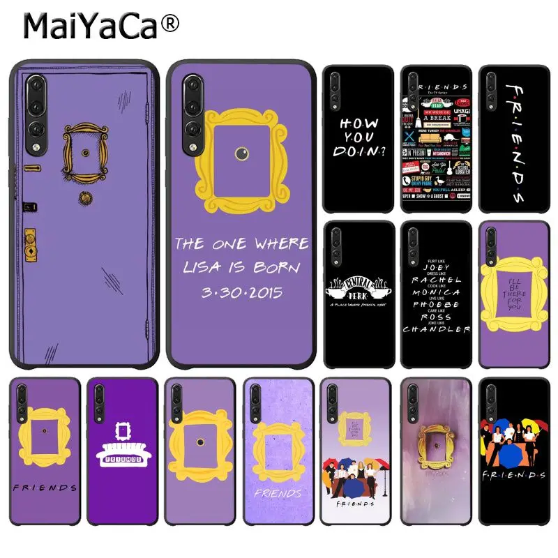 MaiYaCa друзья ТВ шоу центральный Перк парк телефон чехол для Huawei P20Lite P30Pro P Smart Y5 Y6