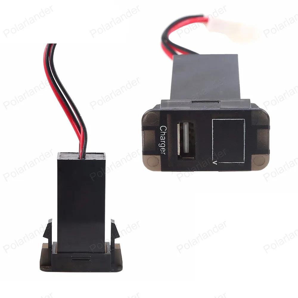 Запчасти для модификации автомобиля Вольтметр USB интерфейс 2.1A 5V S/UZUKI адаптер