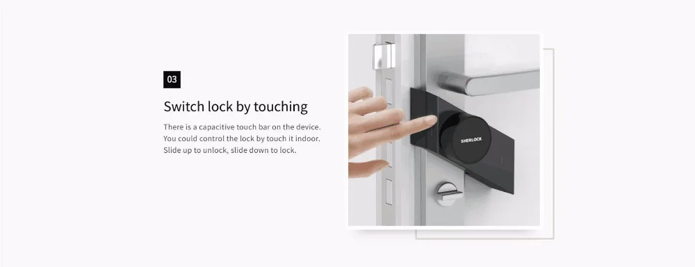 Сяо mi Шерлок умная наклейка S2 Smart Lock инструкции заблокировать pad mi домой замок блокировки