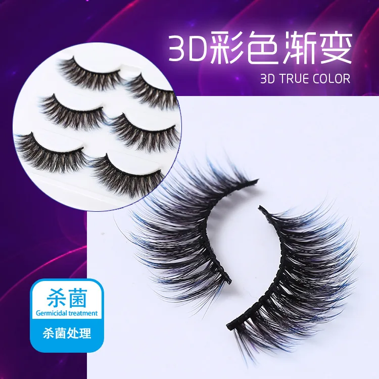Искусственные ресницы 3D для наращивания 3 пары|eyelash extension|false eyelash extensionfalse eyelashes |