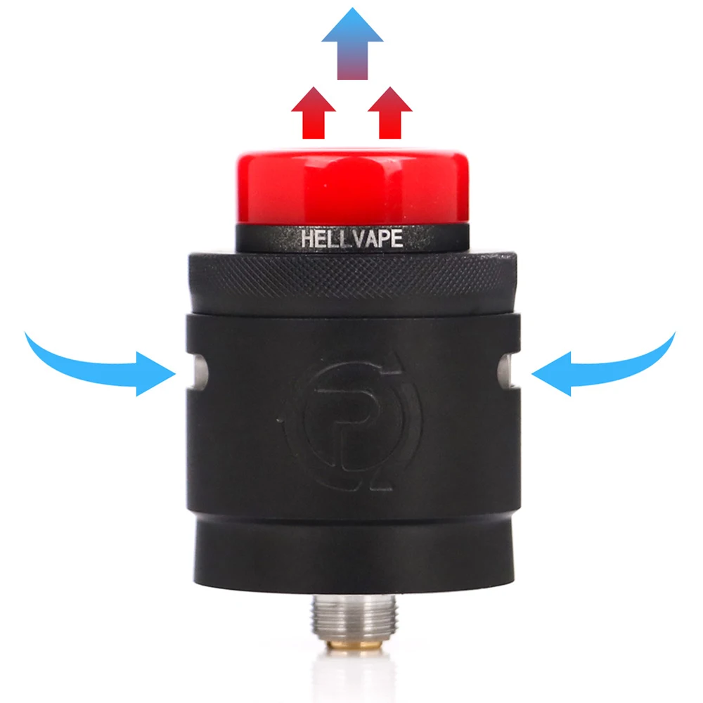 Hellvape Passage RDA Tank 24 мм электронная сигарета распылитель 2 поста с 510 BF Pin fit Squonkor мод Vape