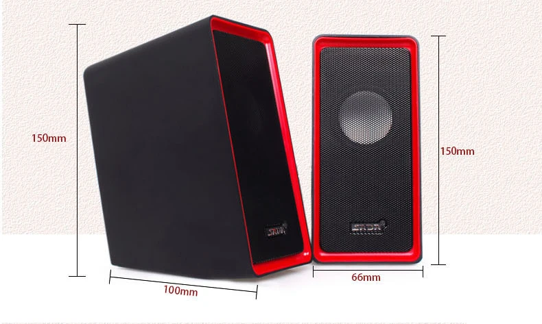 SADA V 151 мини сабвуфер сильный стерео бас 5 Вт USB динамик объемный HIFI ПК s для