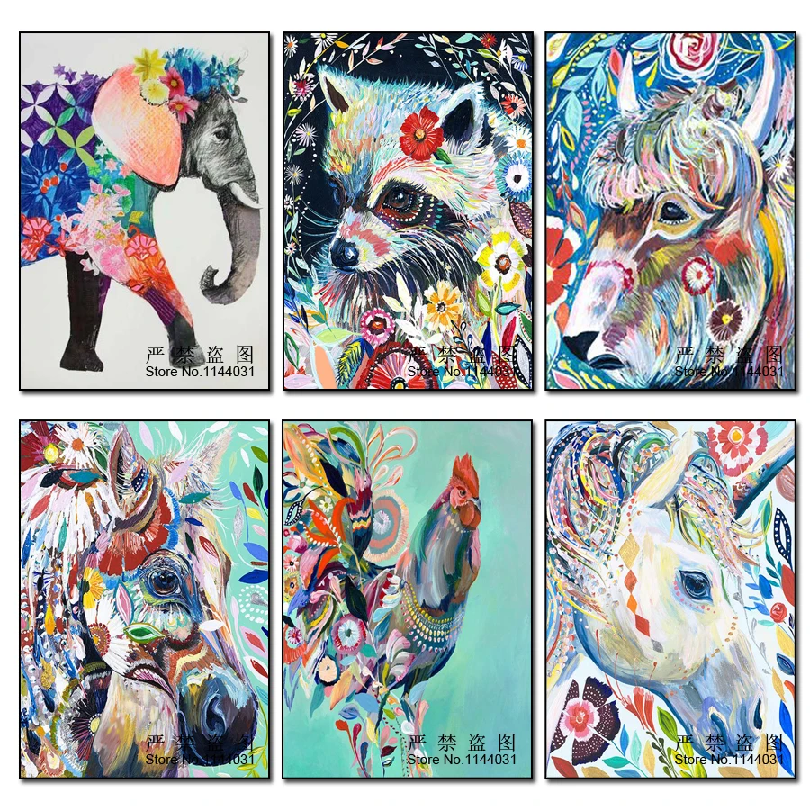 Алмазная живопись 5D &quotсделай сам&quot животное вышивка крестиком алмазная мозаика