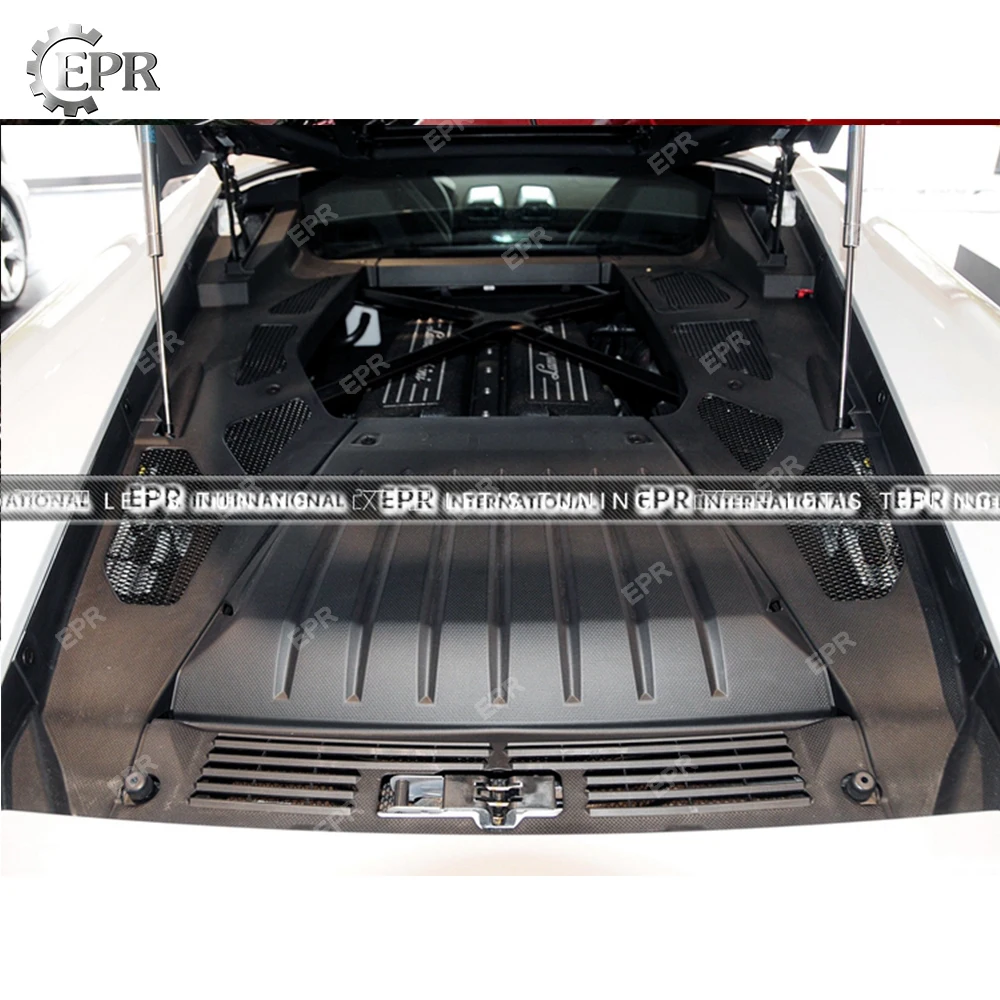 Комплект крышек двигателя из сухого углеродного волокна для Huracan LP610 OEM-стиль