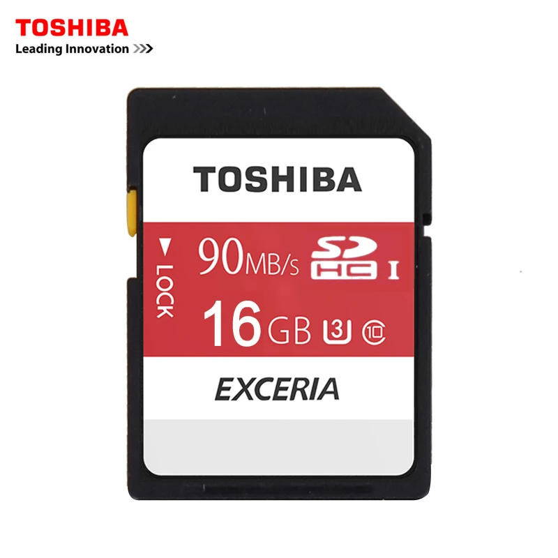 Toshiba Камера карту памяти SD UHS U3 128 ГБ 90 МБ/с. 16 32 карты SDHC 64 SDXC для цифровых