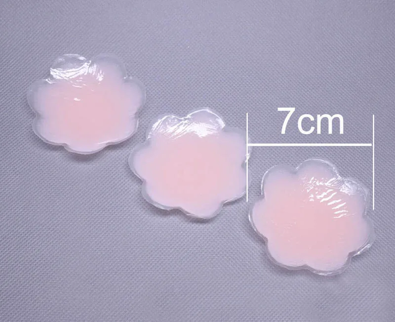 1 пара многоразовые самоклеящиеся силиконовые накладки на груди невидимые