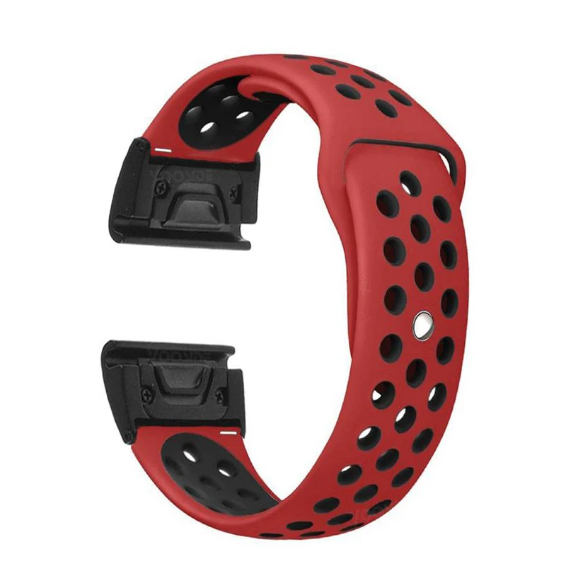 22 мм Fenix 6 Quick Fit спортивный силиконовый браслет для Garmin Fenix 5/5 Plus/Forerunner 935/Instinct/Quatix 5 ремешок для часов