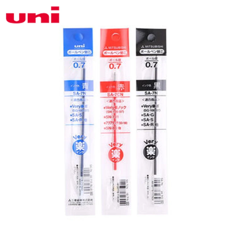 

12 Pcs/Lot Mitsubishi Uni SA-7N 0.7mm Ballpoint Pen Refill Office & School Supplies Writing Supplies