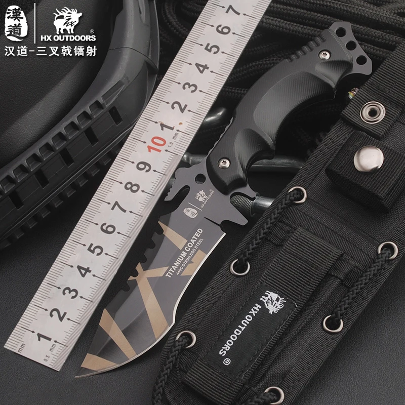 Охотничий нож HX тактический с фиксированным лезвием и ножом | Инструменты