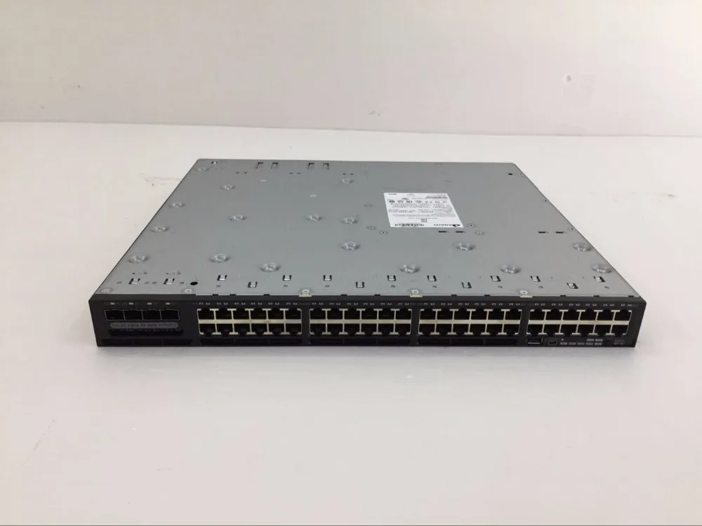 Новый WS-C3650-48PQ-E Catalyst 3650 48-портовый PoE 4x10G ip-сервис Uplink гигабитный Ethernet-коммутатор |