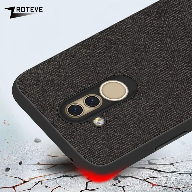 Чехол для Huawei Mate 20 Lite Мягкий тканевый чехол из ТПУ с краями Mate20 телефона|Бамперы| |