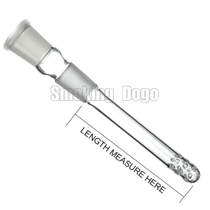 Стеклянный диффузор с отверстиями внизу для курения Dogo 14 мм 18 мм|smoke quality|glass stemjoint