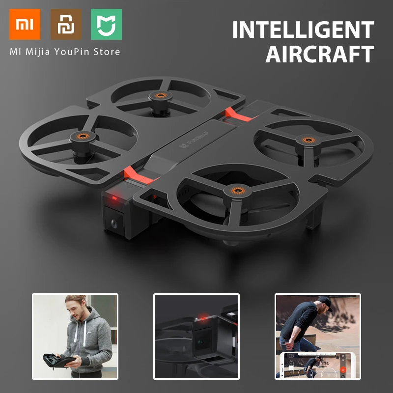 Xiaomi Idol Intelligent Aircraft Ai Recognition App Control Aerial Photography 1080P Gesture Photo Folding Portable Drone Remote