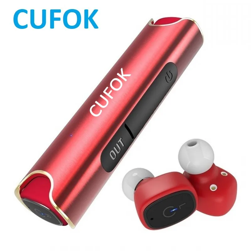 CUFOK S2 наушники вкладыши TWS мини наушник bluetooth Беспроводные спортивные handsfree