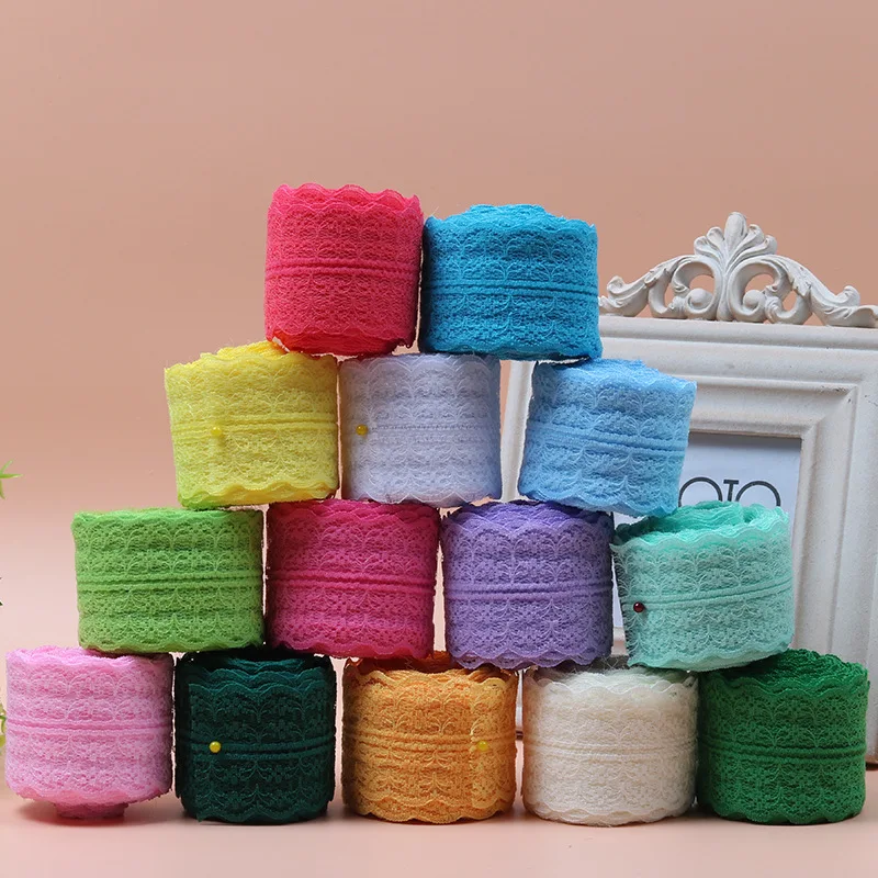 4 5 см красочные неэластичные кружевные обрезные украшения для свадьбы дня