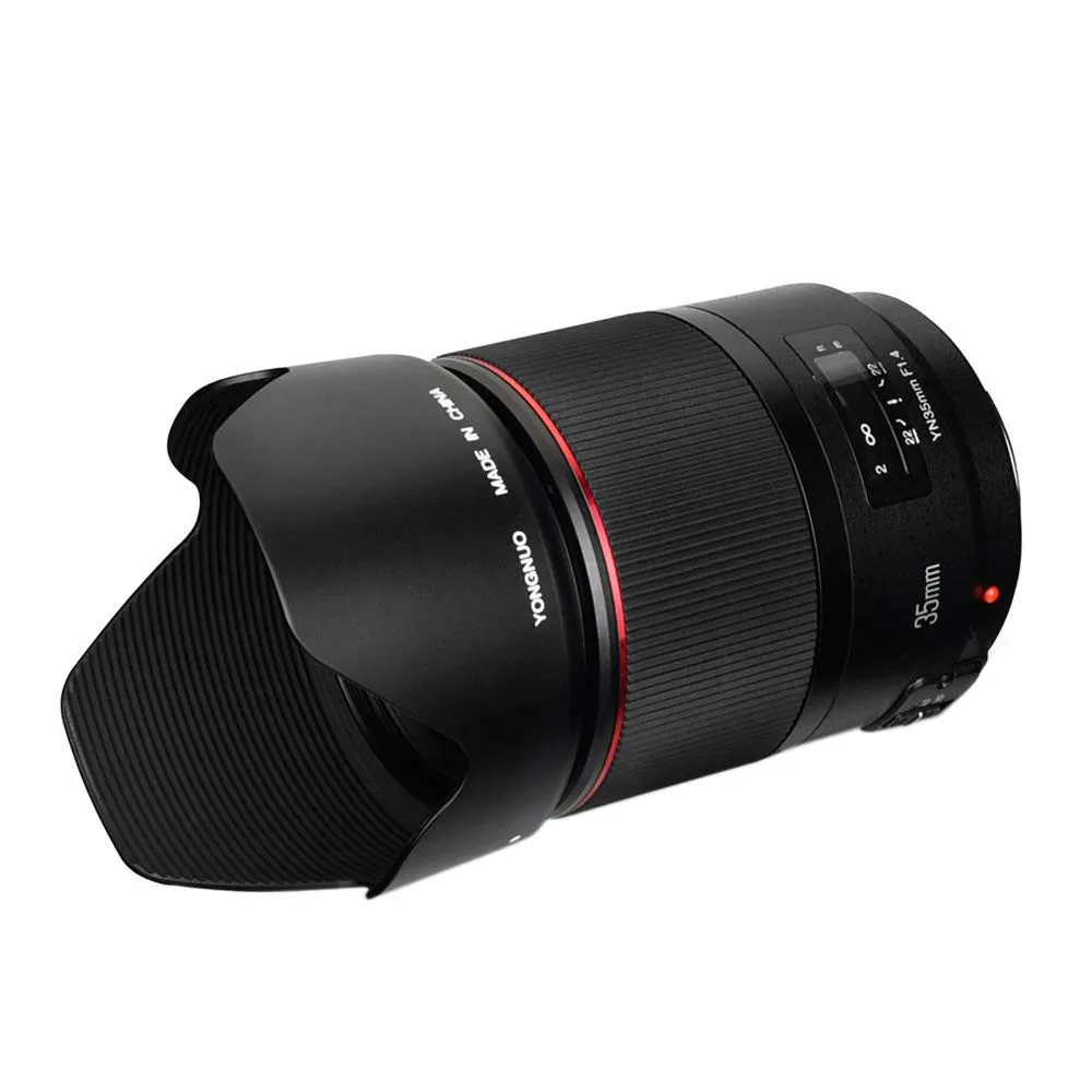 Объектив YONGNUO YN35MM F1.4 Стандартный широкоугольный объектив для Canon с яркой апертурой Prime DSLR объектив камеры для 600D 60D 500D 400D 5D II