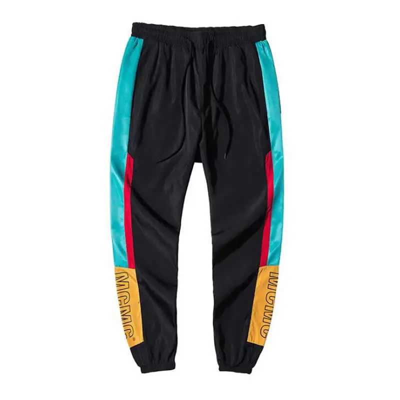

Men Side Striped Joggers Pants 2020 Summer Mens White Sweat Pants Streetwear Hip Hop Track Pants Fashions Trousers
