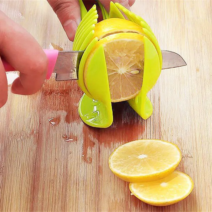 1 шт. ручной Лимон лук томатный нож для резки фруктов измельчитель зажимы еды
