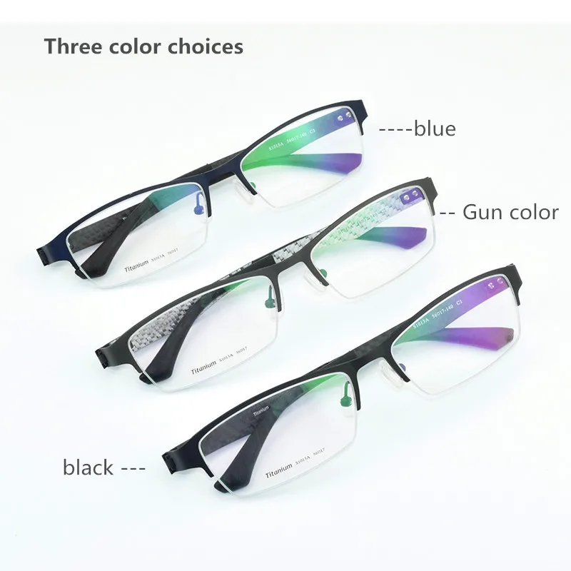 Новинка 2019 оправа для очков из титана Мужская бирка брендовый модный