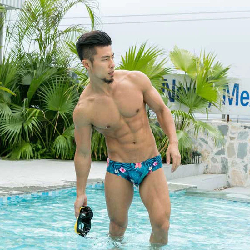 Для мужчин одежда пул летние шорты сексуальные maillot de bain купальник с заниженной