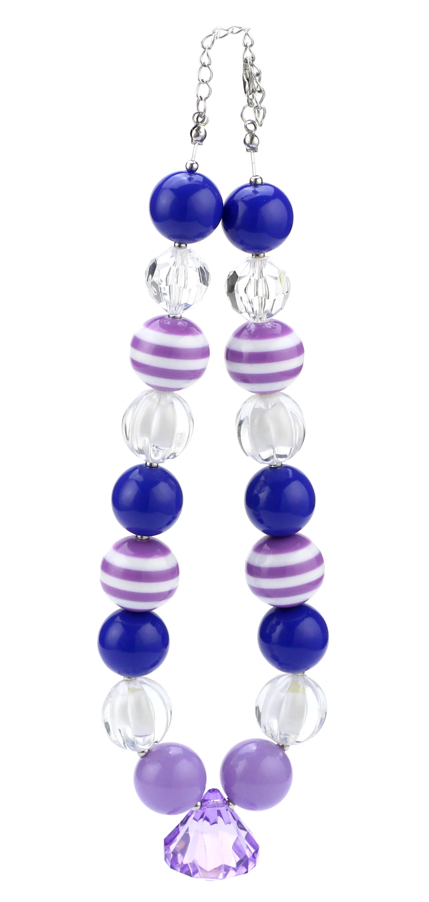 Ожерелье из белого и синего жвачка для девочек|bubblegum necklace|necklace necklaceprincess necklace |