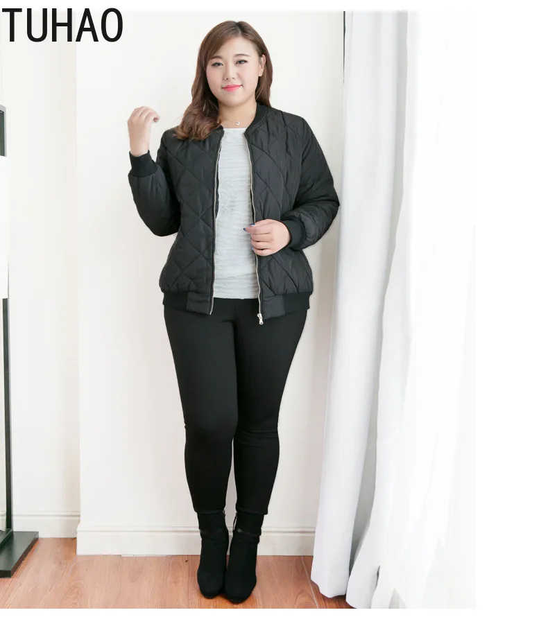 TUHAO осенне-зимняя женская куртка размера плюс 10XL 9XL 8XL женские зимние Модные