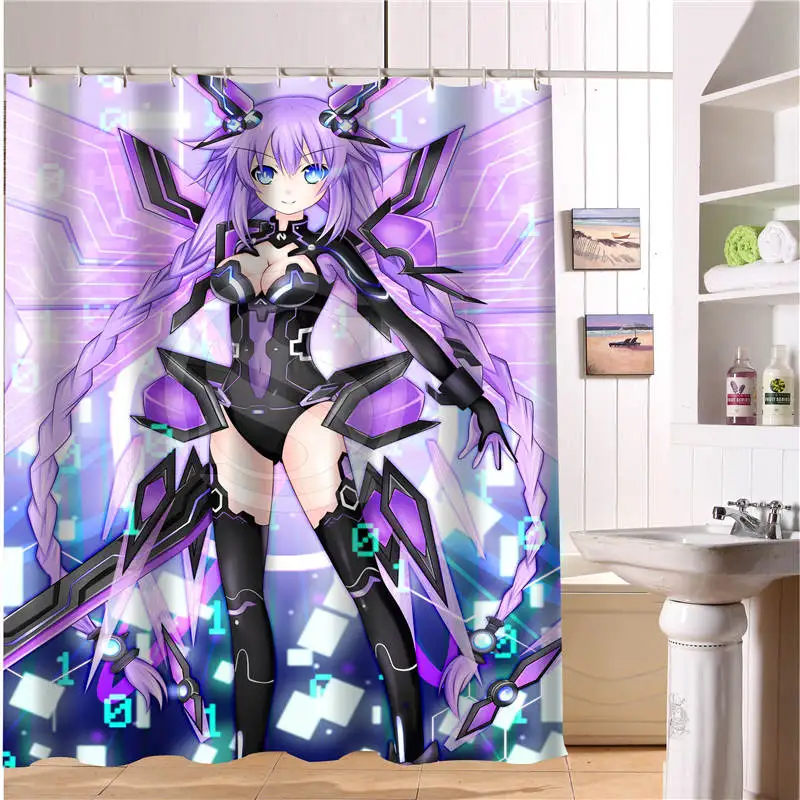 FY523J16 Новый Пользовательский Аниме &quotПурпурное Сердце&quot Нептун Noire Черное