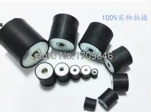

5pcs New 30*20*M8 M8 DD Type Rubber Anti Vibration Mount silentblock Base Block