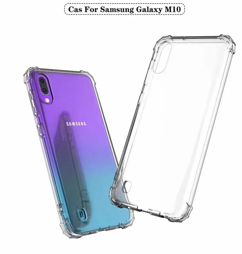 Прозрачный мягкий чехол из ТПУ для Samsung Galaxy S20 S10PLUS S10E Note8 NOTE9 противоударный