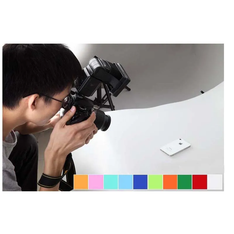 Комплект для вспышки FALCON EYES Honeycomb Grip с 10 цветными гелями Canon Nikon YONGNUO Metz Nissin flash Gun