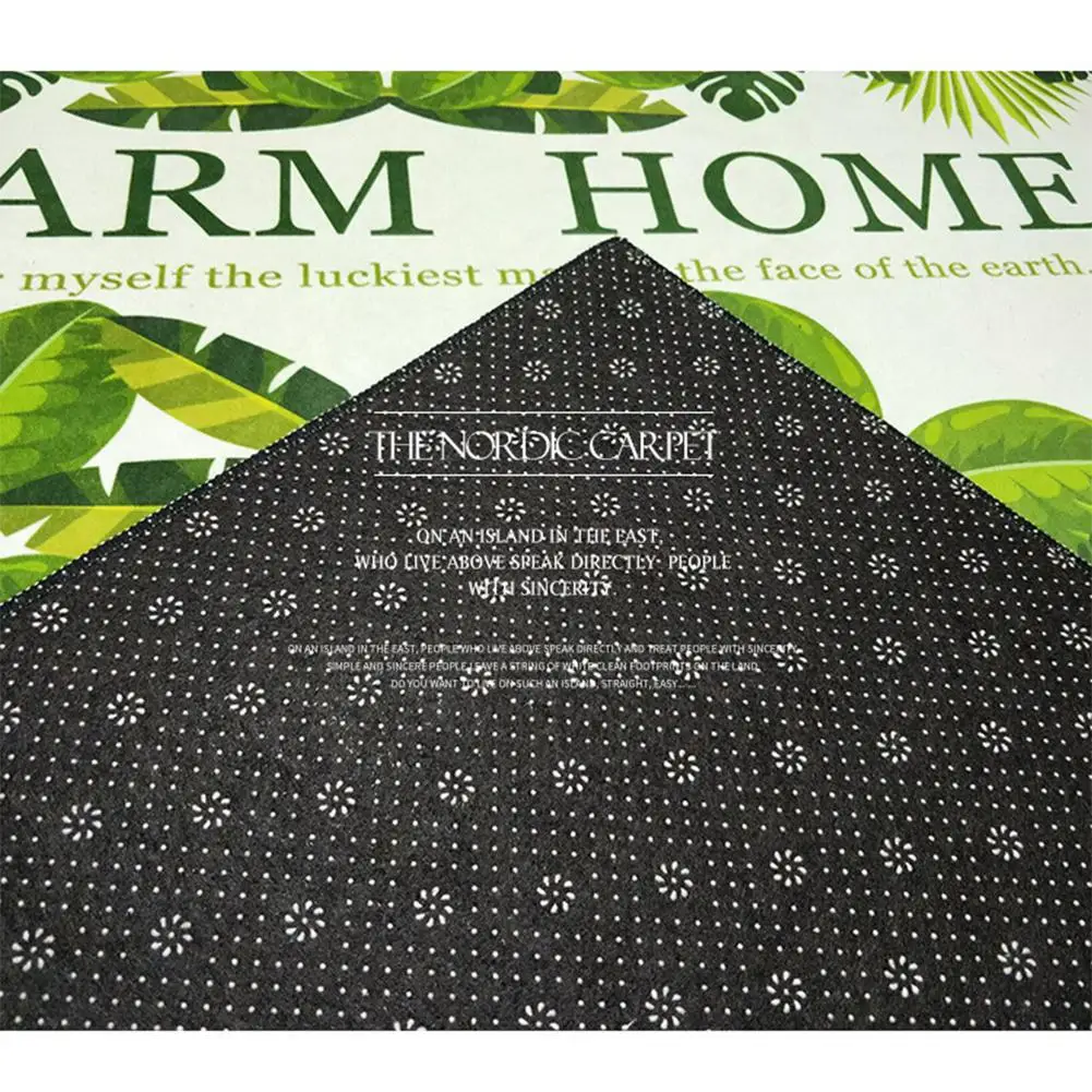 2 шт. прямоугольные Нескользящие печатные ковры напольные коврики для кухни