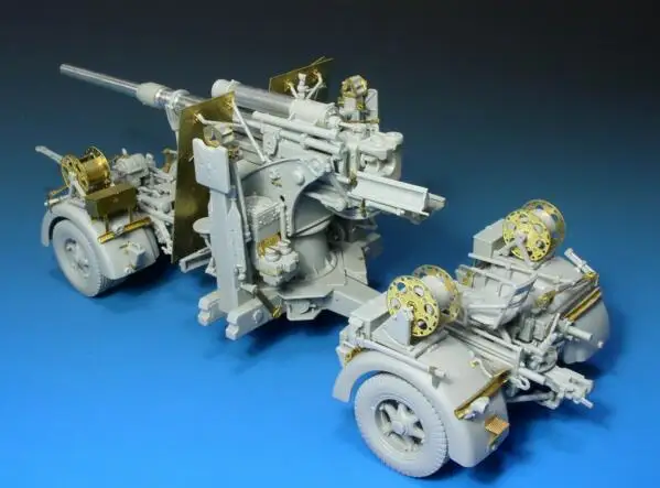 1/35 травочных листов для немецкого оружия Второй мировой войны 88 мм большой набор