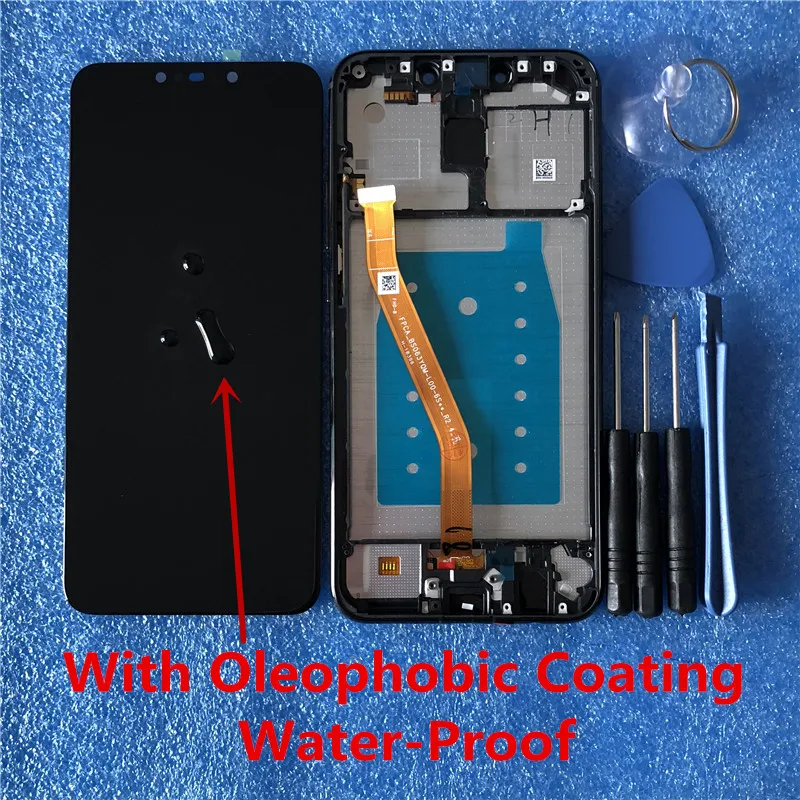 Оригинальная рамка lcd для huawei mate 20 Lite Axisinternational ЖК-экран+ сенсорная панель дигитайзер для mate 20 Lite дисплей