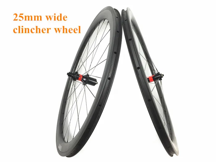 FSC50CM-25T покрышка 50Cx25mm карбоновые колеса обновления U форма 20/24 ч диски Toray углеродного волокна 700C дорожный велосипед бескамерное колесо готов