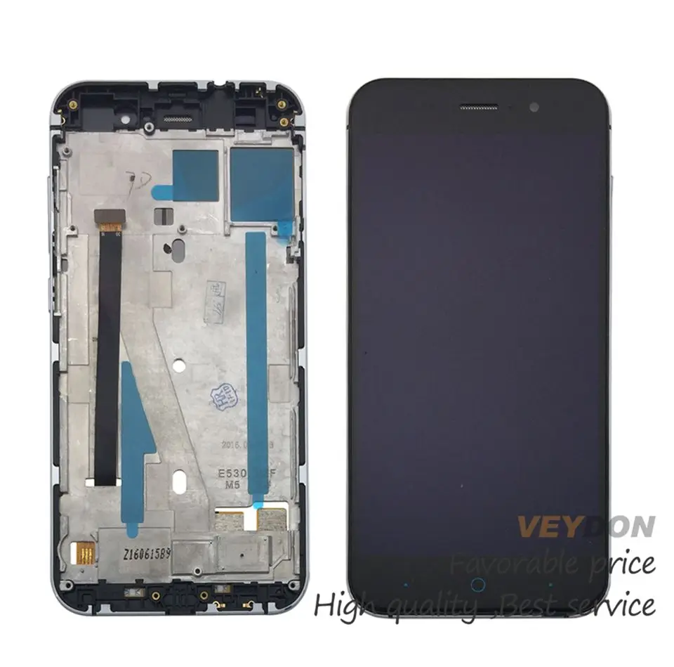 Zte лезвие X7 D6 V6 Z7 T660 T663 ЖК-дисплей Дисплей с Сенсорный экран дигитайзер для сборки