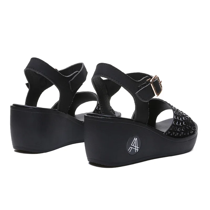 SAILING LU/босоножки на танкетке женская обувь полой подошве летняя 2019 Повседневная