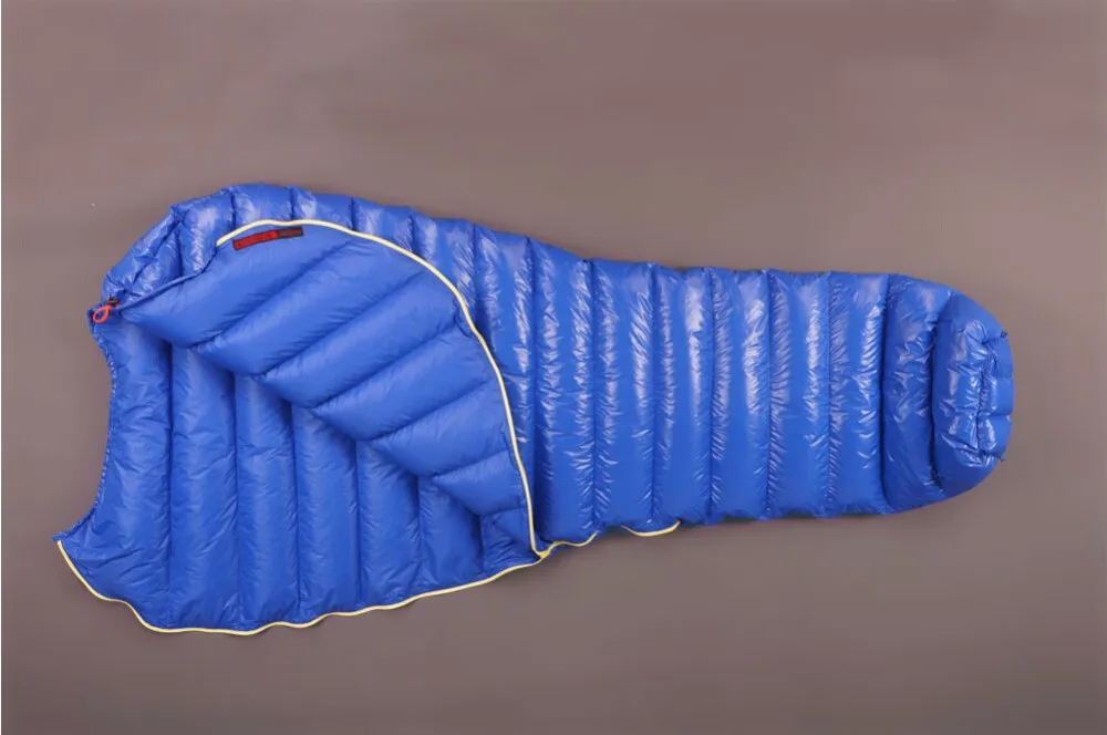 Спальный мешок AEGISMAX для взрослых ультралегкий с гусиным пухом отдыха на открытом