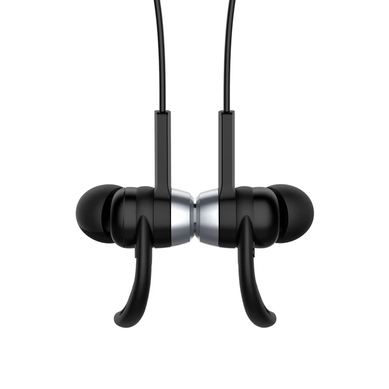 Магнитные беспроводные наушники Bluetooth стерео Бас Спорт бег музыка с микрофоном