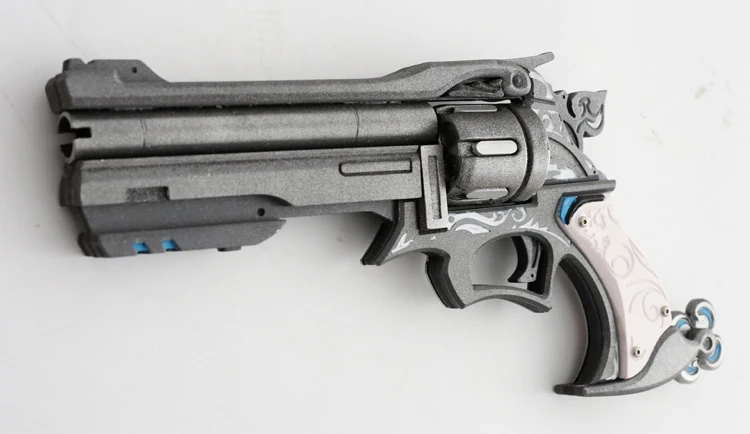 Overwatch mccini кожа револьвер Реплика для косплея peacekepper Prop