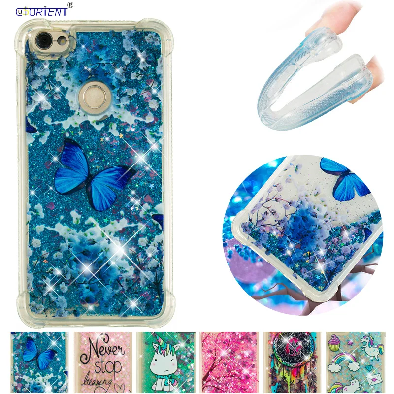 Силиконовый чехол из ТПУ для Xiaomi Redmi Note 5A 5 A Prime Dynamic Liquid Quicksand Cover Xaomi Xiomi A5 / Y1